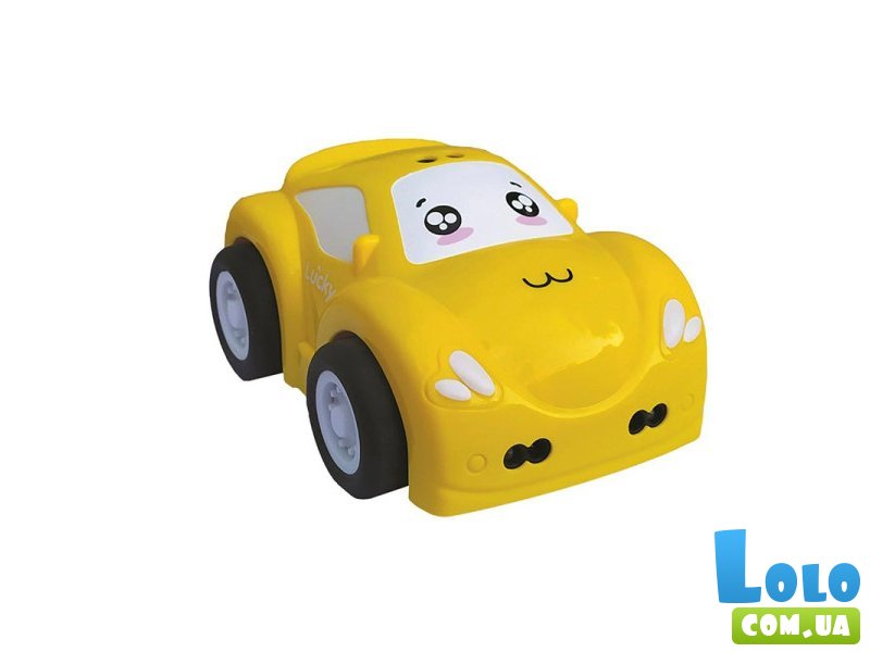 Машина со светом и звуком Magic React (желтая)