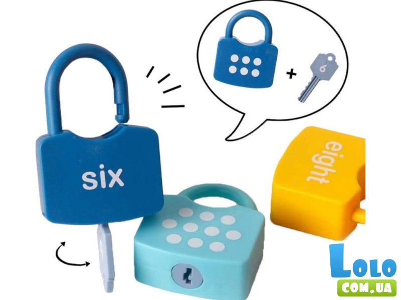 Игровой набор Замки с цифрами