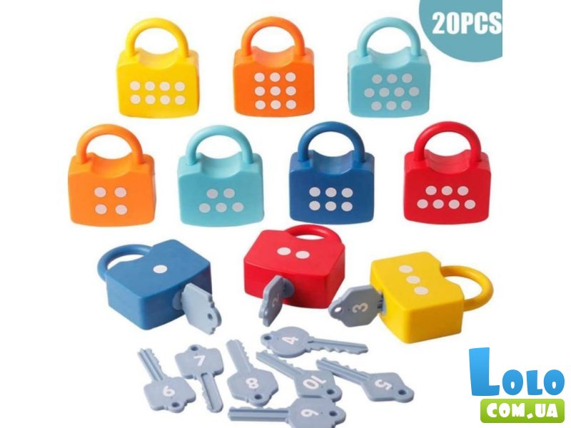 Игровой набор Замки с цифрами