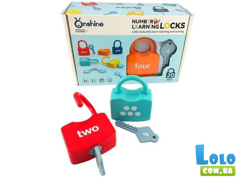 Игровой набор Замки с цифрами