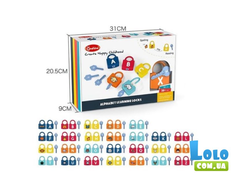 Игровой набор Замки с буквами