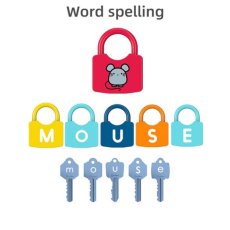 Игровой набор Замки с буквами