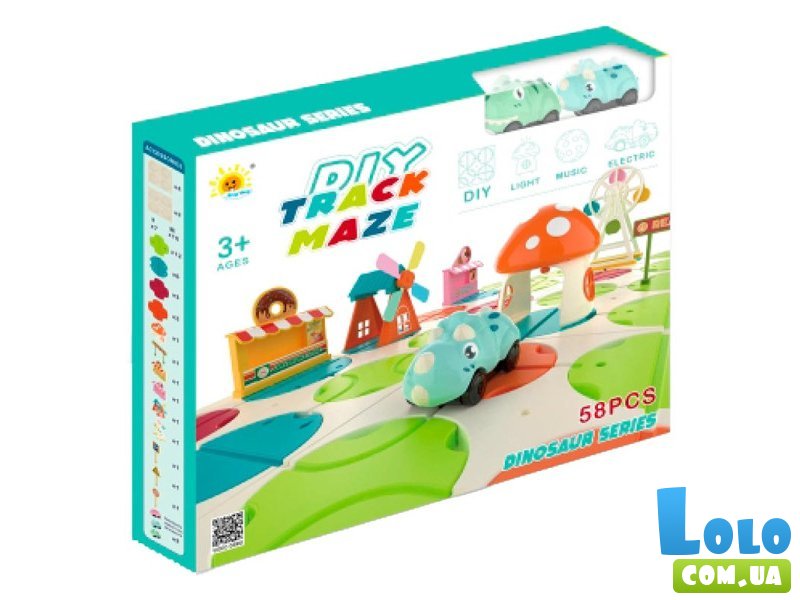 Настольная игра Строительство дороги: Дино-лабиринт