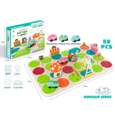 Настольная игра Строительство дороги: Дино-лабиринт