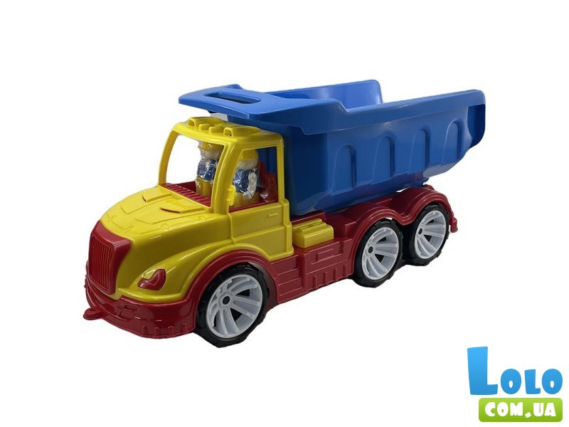 Самосвал Mati, Bamsic (желто-голубой)