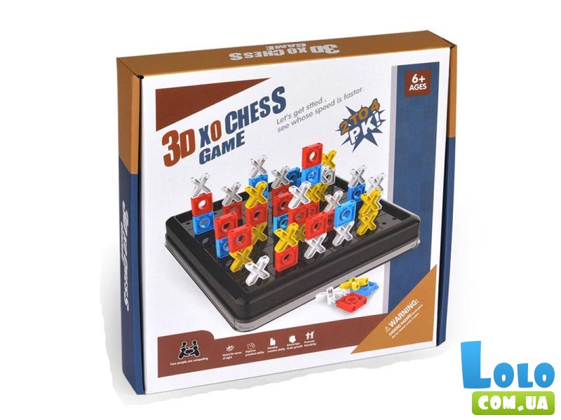 Настольная игра Объемные крестики-нолики
