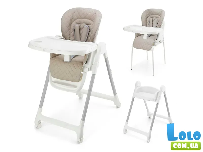 Стульчик для кормленияTulo, Kinderkraft (beige)
