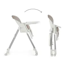 Стульчик для кормленияTulo, Kinderkraft (beige)