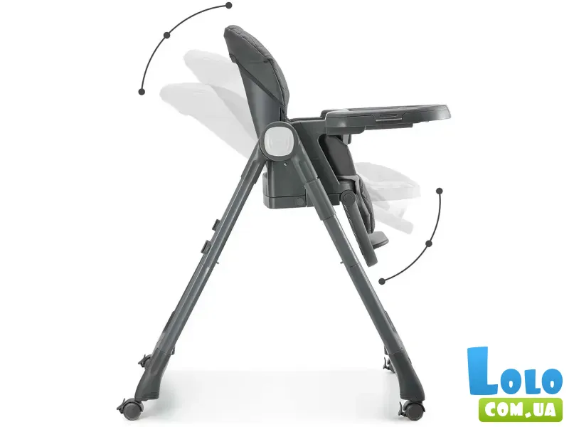 Стульчик для кормления Tulo, Kinderkraft (grey)