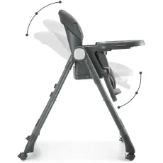 Стульчик для кормления Tulo, Kinderkraft (grey)