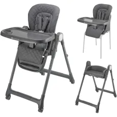 Стульчик для кормления Tulo, Kinderkraft (grey)