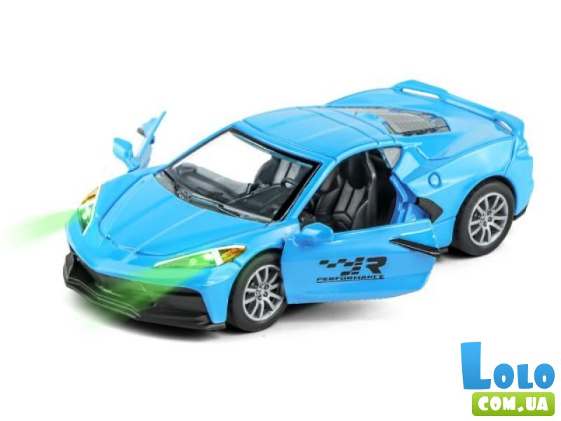 Машина металлическая инерционная гоночная (в ассортименте)