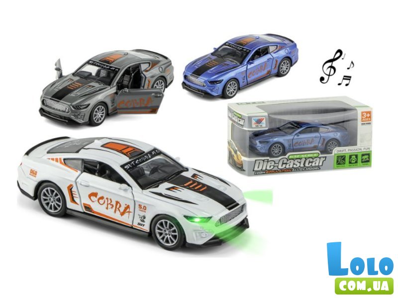 Машинка металлическая инерционная Cobra (в ассортименте)