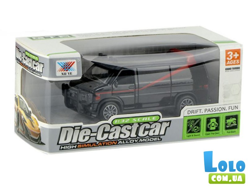 Фургон металлический инерционный (в ассортименте)