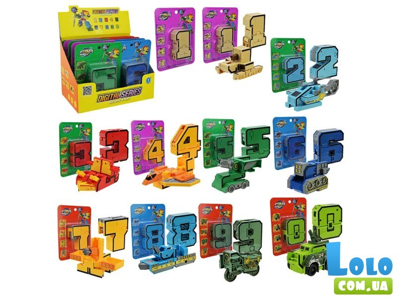 Трансформер Цифра (в ассортименте)