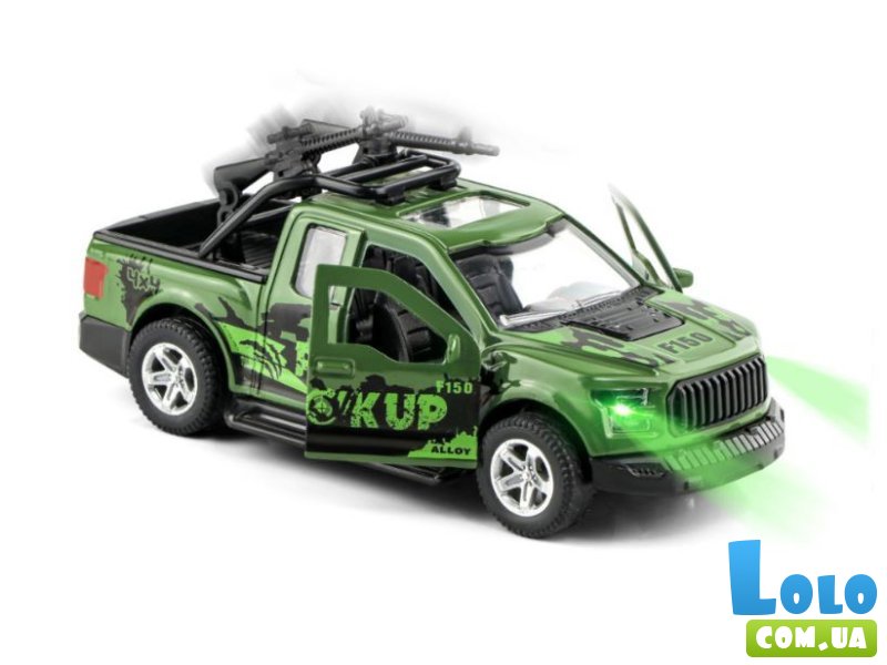 Пикап военный металлический (в ассортименте)