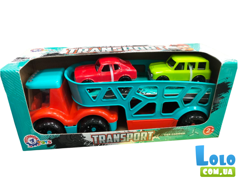 Автовоз с машинами, ТехноК (в ассортименте)