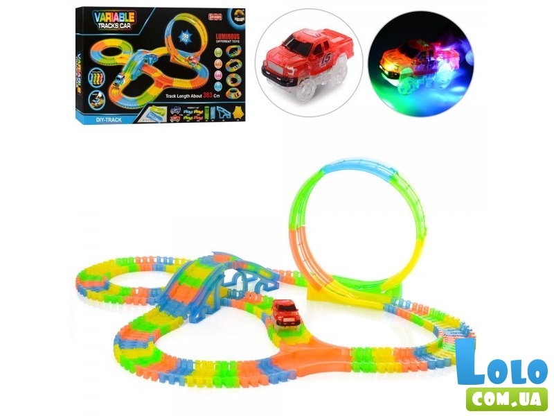 Автотрек с машиной