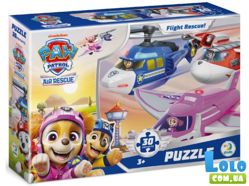 Пазл Спасение в полете Paw Patrol, DoDo, 30 эл.