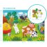 Пазл Коровы и козлята, DoDo, 30 эл.