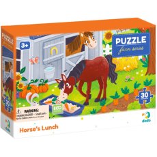 Пазл Обед для лошадки, DoDo, 30 эл.