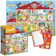 Виммельпазл Любимцы дома, Dodo, 60 эл.