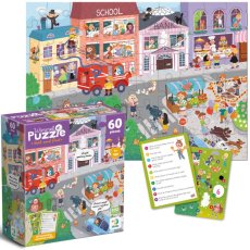 Виммельпазл Городок профессий, Dodo, 60 эл.