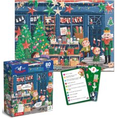 Пазл Зимние праздники Ищи и находи, DoDo, 80 эл.