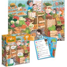 Пазл Дары осени Ищи и находи, DoDo, 80 эл.