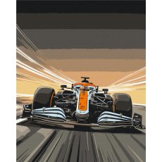 Картина по номерам Минута ускорения, Brushme (40x50 см)