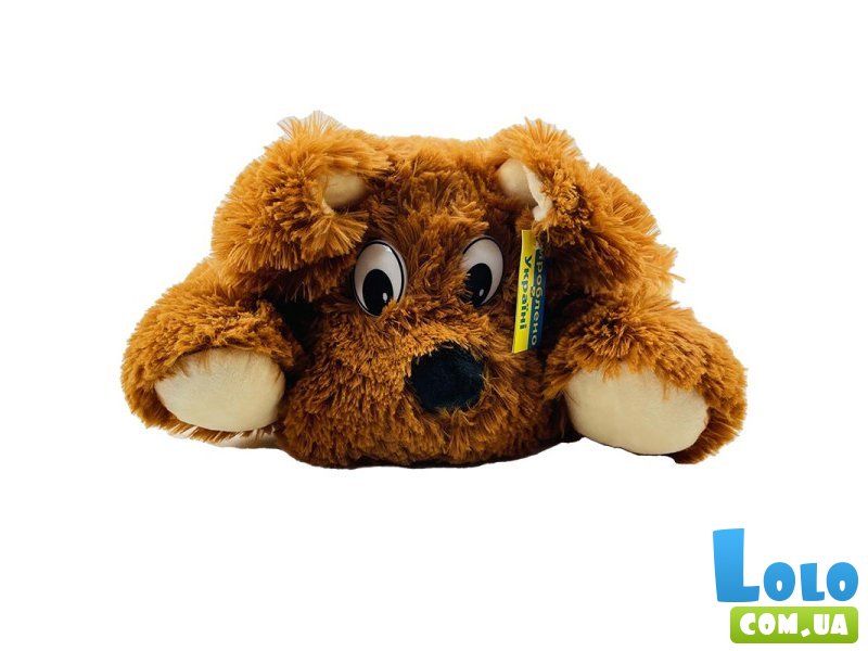 Мягкая игрушка Пес Тимон, 40 см (коричневый)