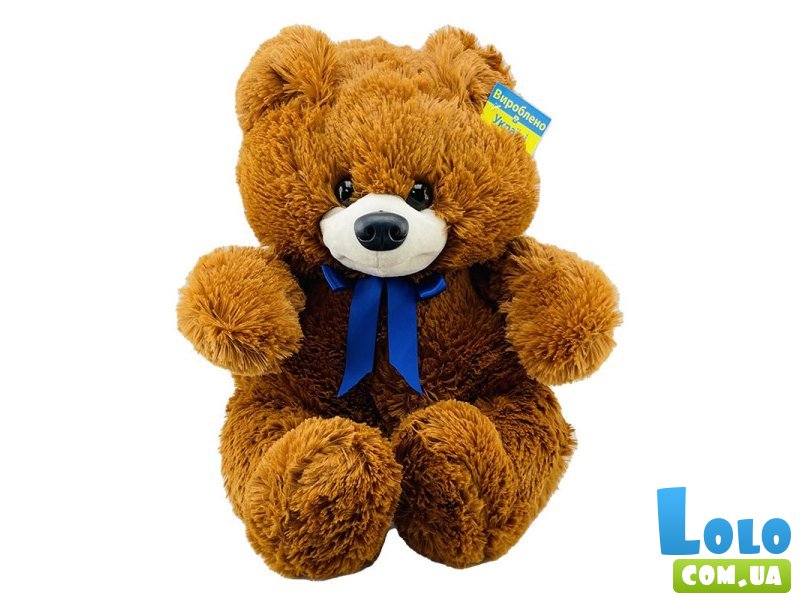 Мягкая игрушка Медведь Мишутка, 35 см (коричневый)