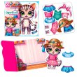 Настольная игра одевалка на липучках Котенок, Vladi Toys