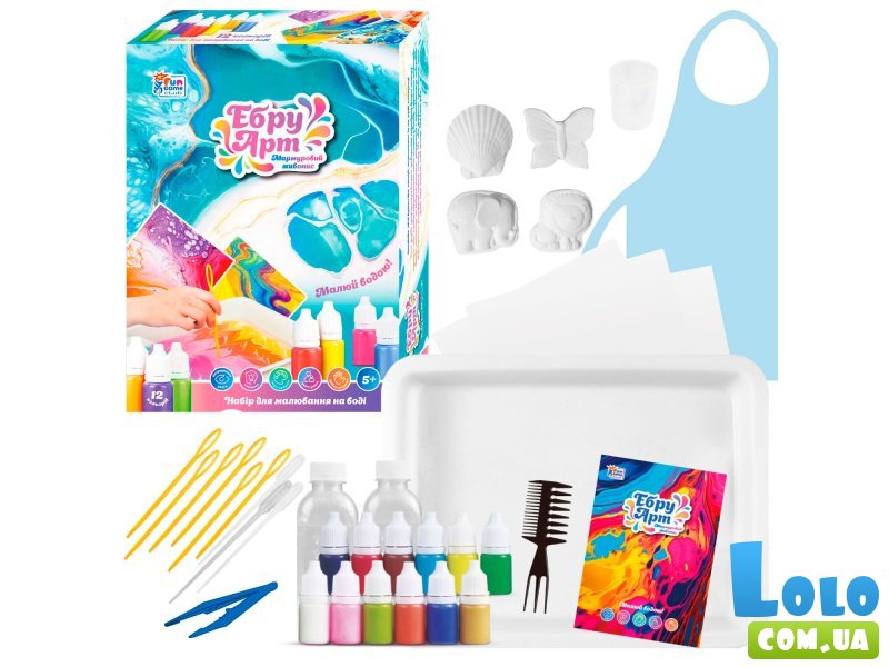 Набор для рисования Эбру, FUN Game