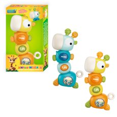 Развивающая музыкальная игрушка Жираф весельчак, WToys (в ассортименте)