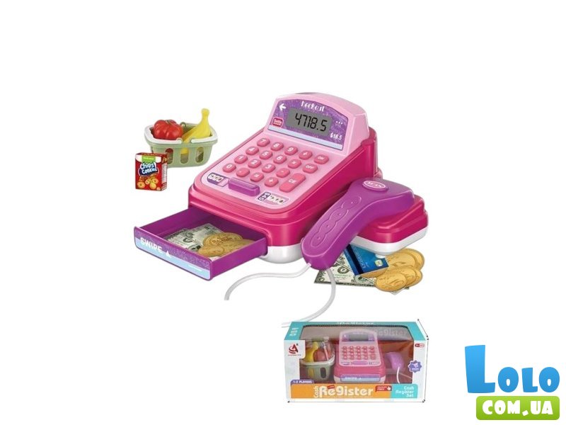 Кассовый аппарат (розовый)