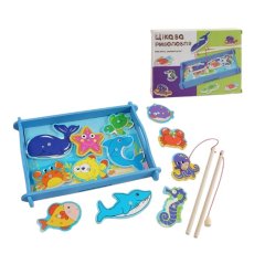 Деревянная игрушка Магнитная рыбалка, WToys