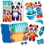 Настольная игра одевалка на липучках Панда, Vladi Toys