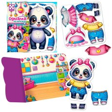 Настольная игра одевалка на липучках Пандочка, Vladi Toys