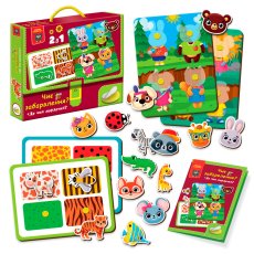 Игра с липучками Чей окрас, Vladi Toys