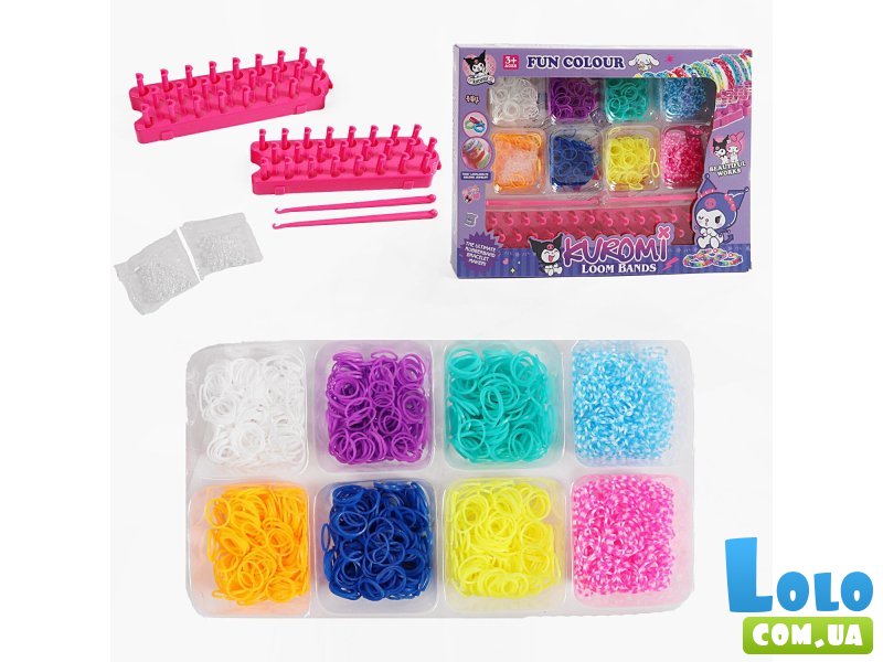 Набор резинок для плетения в коробке
