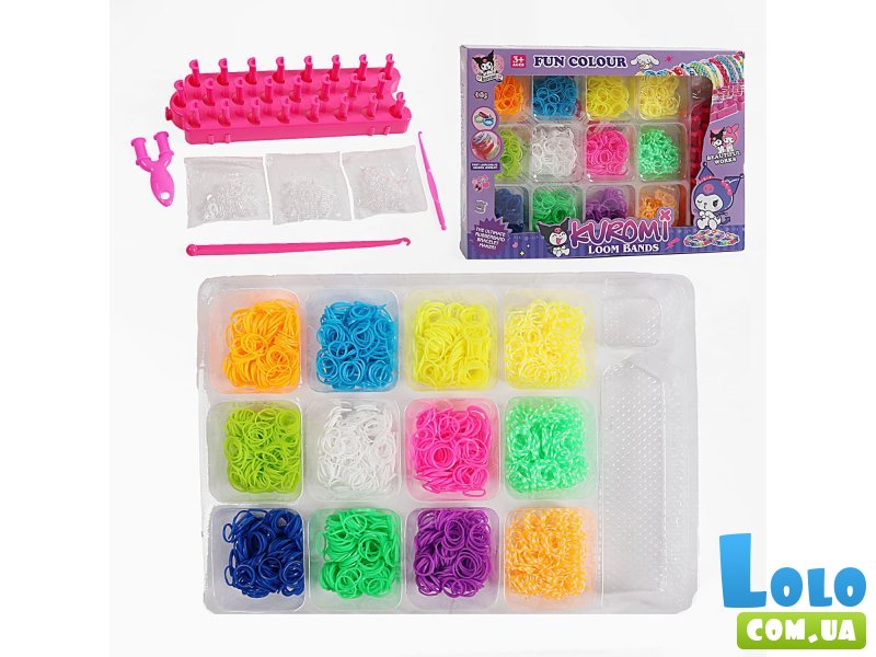 Набор резинок для плетения в коробке
