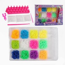 Набор резинок для плетения в коробке