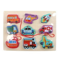 Деревянная рамка-вкладыш Транспорт