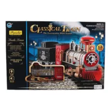 Железная дорога с локомотивом