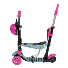 Самокат 5 в 1 Best Scooter с родительской ручкой