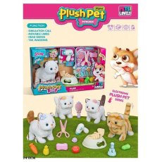 Мягкая интерактивная игрушка Котенок (в ассортименте)