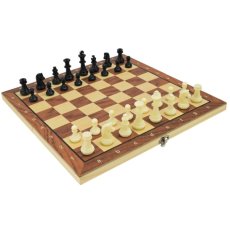 Настольная игра Шахматы 3 в 1 Шашки, Нарды