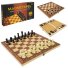 Настольная игра Шахматы 3 в 1 Шашки, Нарды