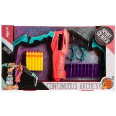 Арбалет с мягкими патронами Розовая Акула, DIY TOYS